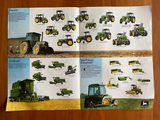 John Deere Move Up To...  Tractor Combine Hay Forage Equipment Brochure 1981