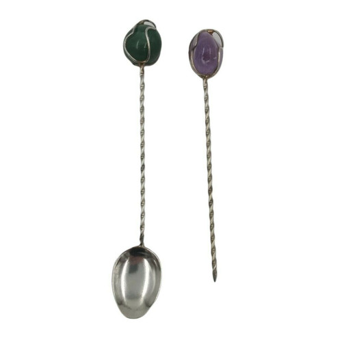 Stern precious stone spoon - h,