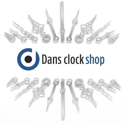 Clock hands replacement silver - clock,