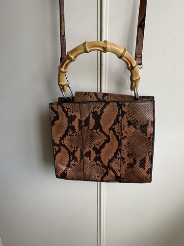 Zara snakeskin bag - zara,
