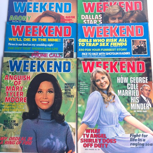 Weekend magazines vintage - 6, x