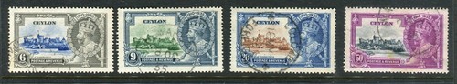 Ceylon kgv 1935 silver - ceylon,