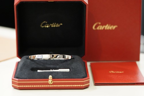 Cartier 18k classic - wg, plain