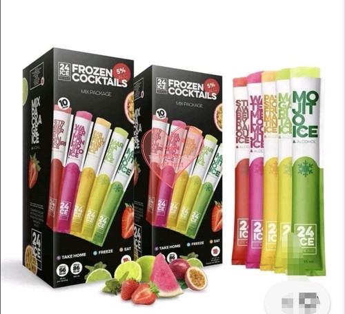 Frozen cocktails ice - frozen, pops