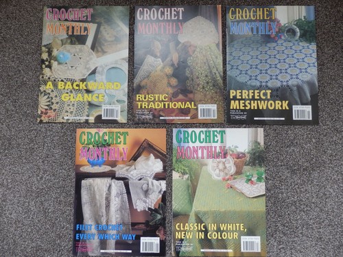 Vintage crochet monthly - vintage,