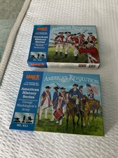 Imex 1/72 scale Two Boxes 1. American Revolution Army 2. Bitish Redcoats