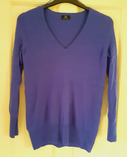 100 cashmere v neck - f+f, v-neck
