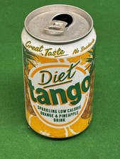 Vintage Diet Tango Drink Can Dated 1993 Uk 330ml Collectable