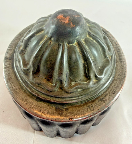 Antique victorian copper tin - copper,