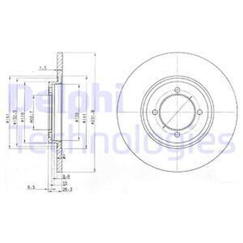 Brake discs front for - front, triumph