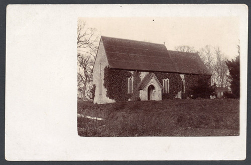 Postcard quarley church - church, nr
