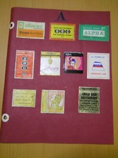 Vintage Matchbox Covers