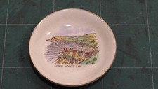Sandland Ware small souvenir dish Robin Hood's Bay. dia 85mm. Good condition