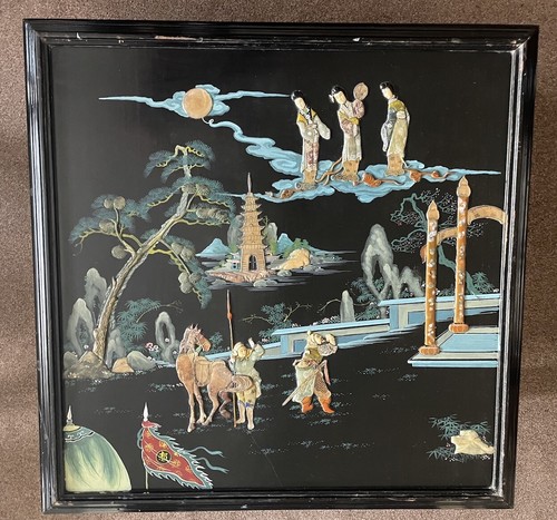 1920s black lacquered chinese - 1920s,