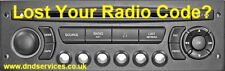Citroen Peugeot Radio Code VIN