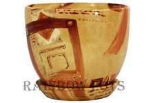 CERAMIC PLANT POTS + SAUCER