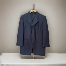 Tux' N' Tails By Losners Classic Retro Men's Blue Formal Dress Suit UK 44