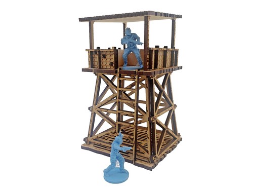 Vietnam watch tower guard - watch,