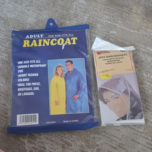 Adults blue waterproof - waterproof, pvc