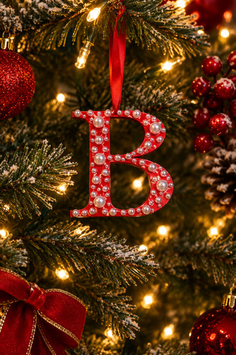 Personalised christmas initial - christmas,