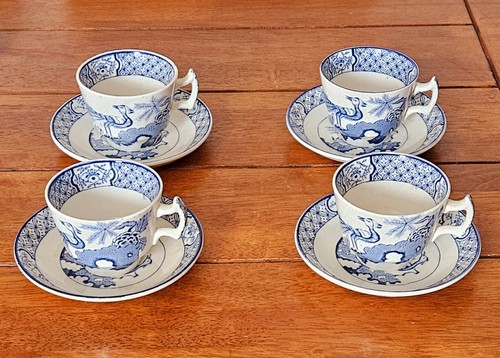 Antique wood sons yuan blue - &,