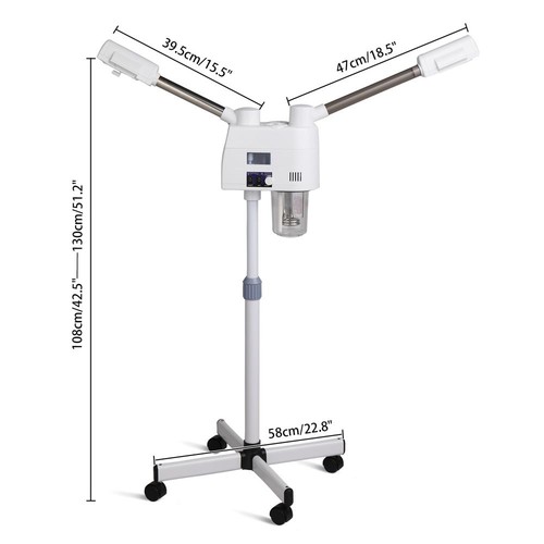 Double head facial steamer hot - double,
