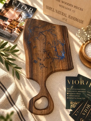 Handmade walnut cutting - handmade,