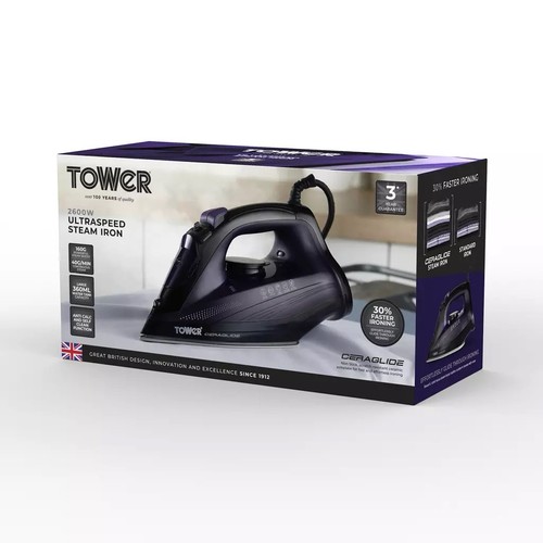 Tower iron 2600w - iron, steam