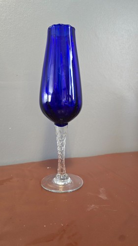 Vintage cobalt blue art glass - vintage,