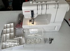 Janome CoverPro 2000CPX Coverstitch Sewing Machine with binding attachment/feet