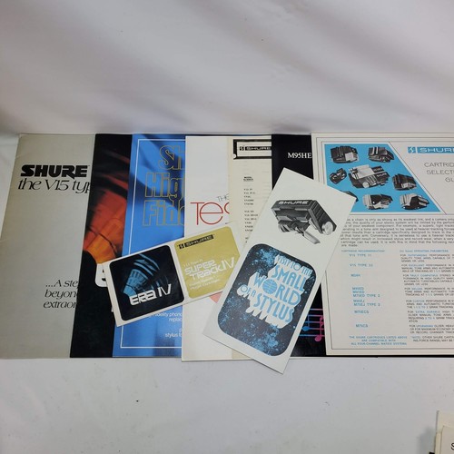 Shure phono cartridge - shure,