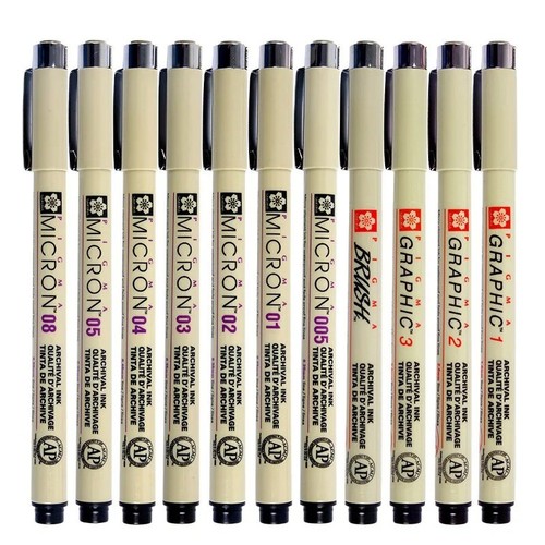 11pc sakura pigma - 11pc,
