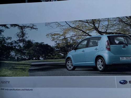 Subaru justy 2008 range - subaru,