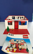Vintage 1978 Lego Homemaker 231 Hospital with instructions NOT COMPLETE PLZ RD