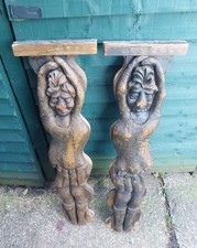 Pair vintage fairground - pair,