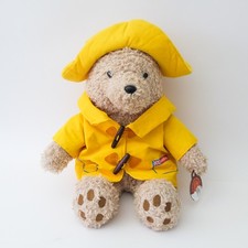 PADDINGTON BEAR Soft Toy Plush - Yellow Raincoat Jacket Hat Clothing Limited Ed