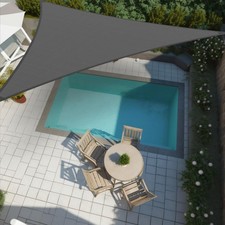 Sun Shade Sail Garden/ Patio Triangular Canopy- 2x 2x 2m