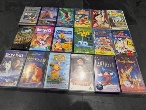 Disney vhs videos job - vhs,