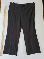 Ladies Trousers Bhs Size 20 Regular Leg Black 6180