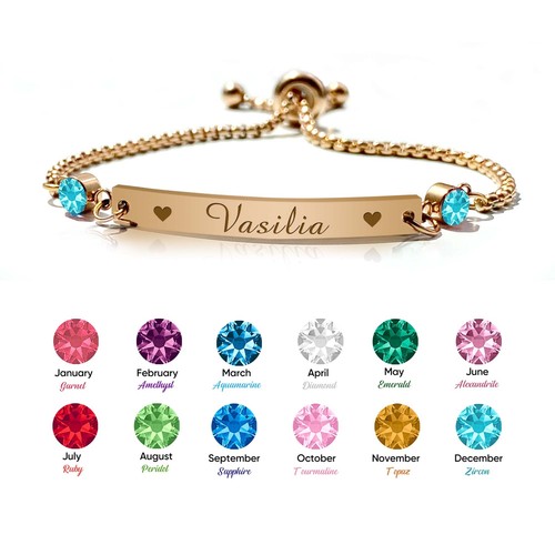 Personalised birthstone - personalised,