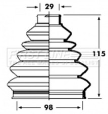 Genuine First Line C.V. Joint