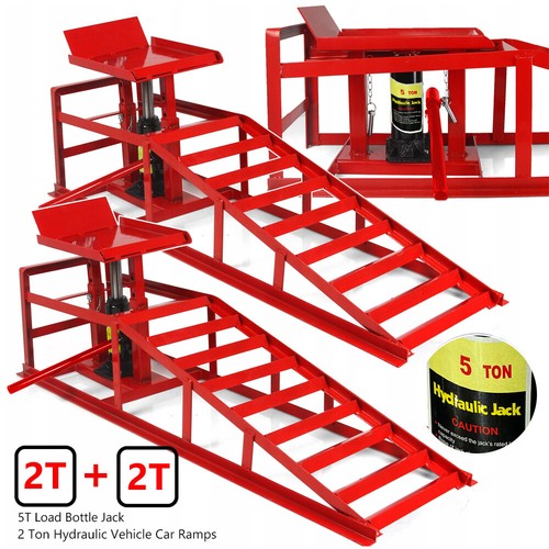 Hydraulic car ramps - 2x,