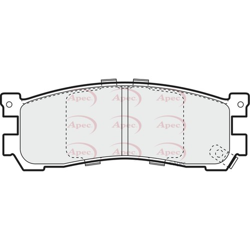 Brake pads set for - for, mazda