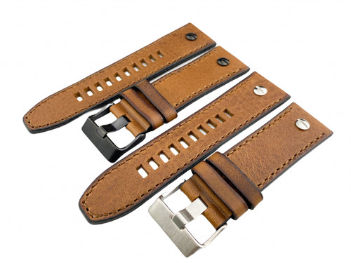 Dark brown vintage genuine - dark,