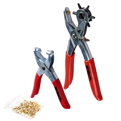 Revolving hole size punch - size,