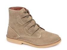 Mens Suede Ghillie Boots Lace
