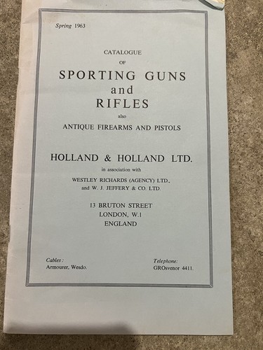 Vintage 1963 westley richards - 1963,
