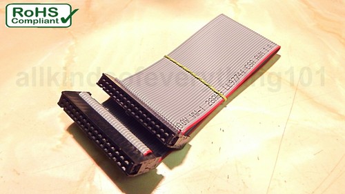 Way ribbon cable with - 34,