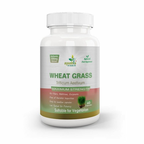 Wheat grass capsule - grass,