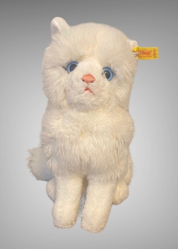 Vintage steiff white angora - vintage,